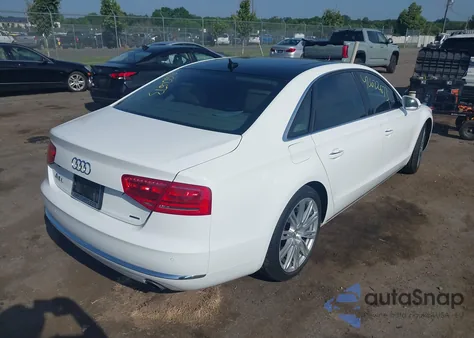 2012 Audi A8 L 4.2 z USA, uszkodzony, nr VIN WAURVAFD7CN017052